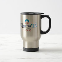 Tasse classique de voyage d'Obama 2012