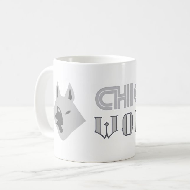 Tasse classique des Chicago Wolves (Devant gauche)