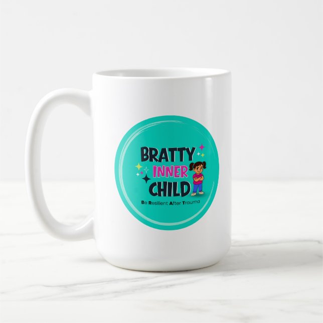 Tasse classique Enfant intérieur gâté, 330 ml (Gauche)