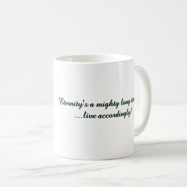 Tasse Classique Éternité, 330 ml (Devant droit)