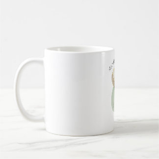 Tasse Classique Fleurie Aquarelle Personnalisée
