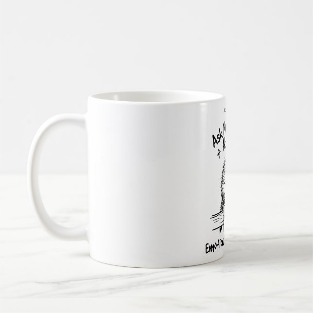 Tasse Classique Furet Drôle et Excentrique (Gauche)