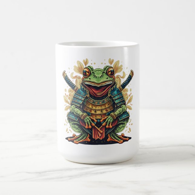 Tasse classique guerrier samouraï grenouille (Centre)