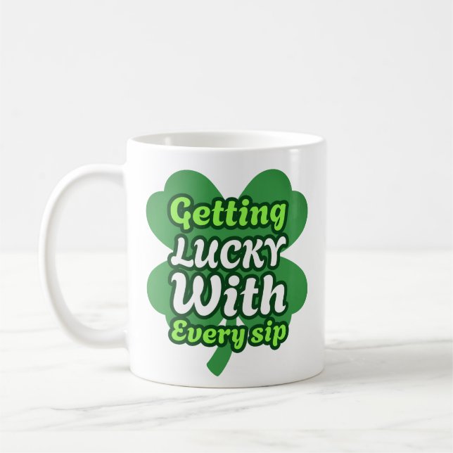 Tasse classique Lucky Sip (Gauche)