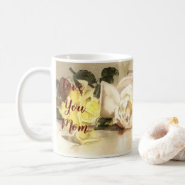 Tasse Classique Mug Roses Je T'Aime Maman