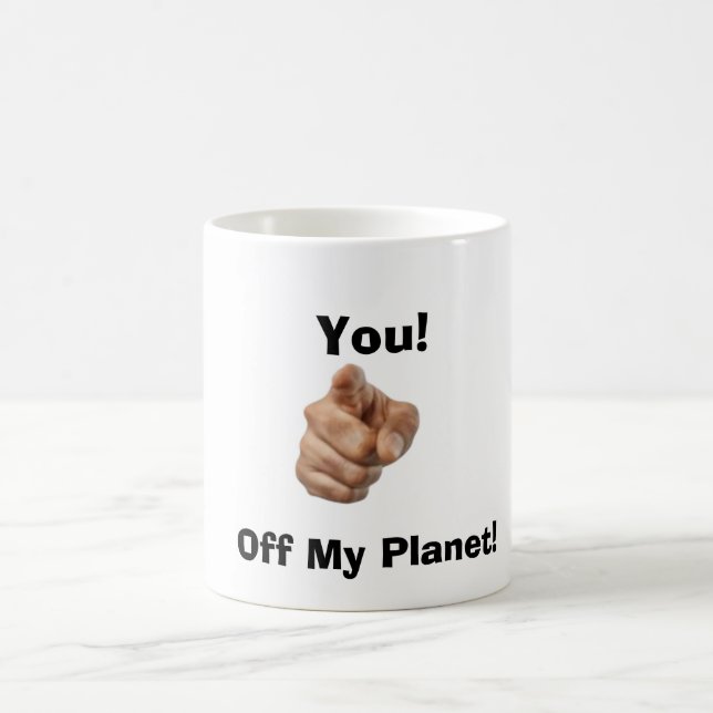 Tasse classique Off My Planet, 11 oz (Centre)