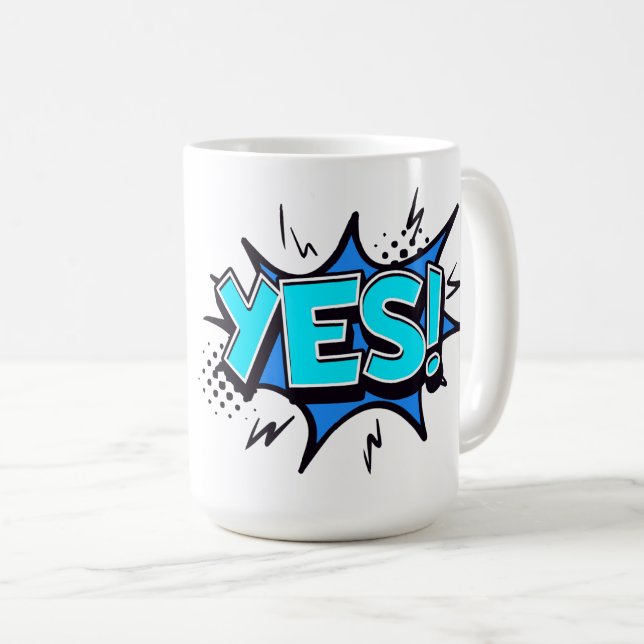 Tasse Classique OUI (Devant droit)