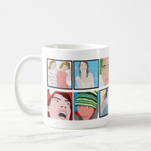 Tasse classique personnalisable d'Instagram