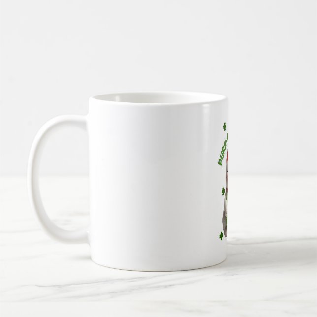 Tasse classique personnalisée pour chat, 330 ml (Gauche)