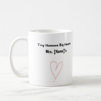 Tasse classique personnalisée pour un grand cœur d
