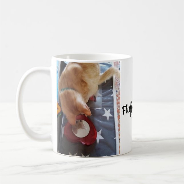 Tasse classique photo de chat, 325 ml (Gauche)