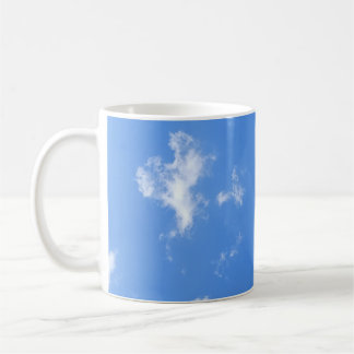 Tasse Classique Photo Nuages Ciel Bleu