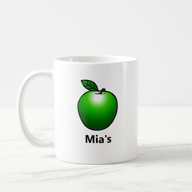 Tasse classique Pomme Verte (Gauche)