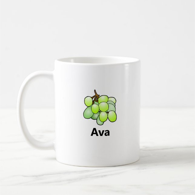 Tasse Classique Raisins (Gauche)