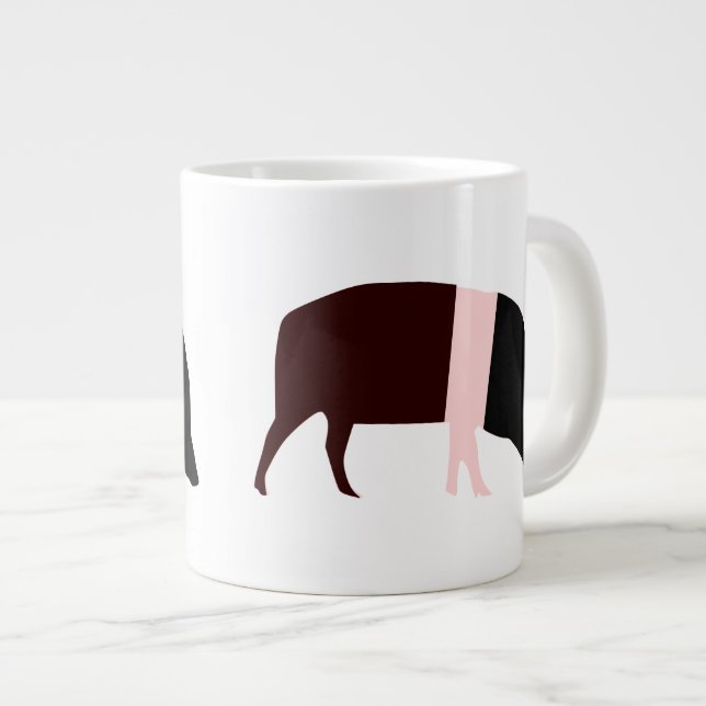Tasse Cochonsaddleback (Devant droit)