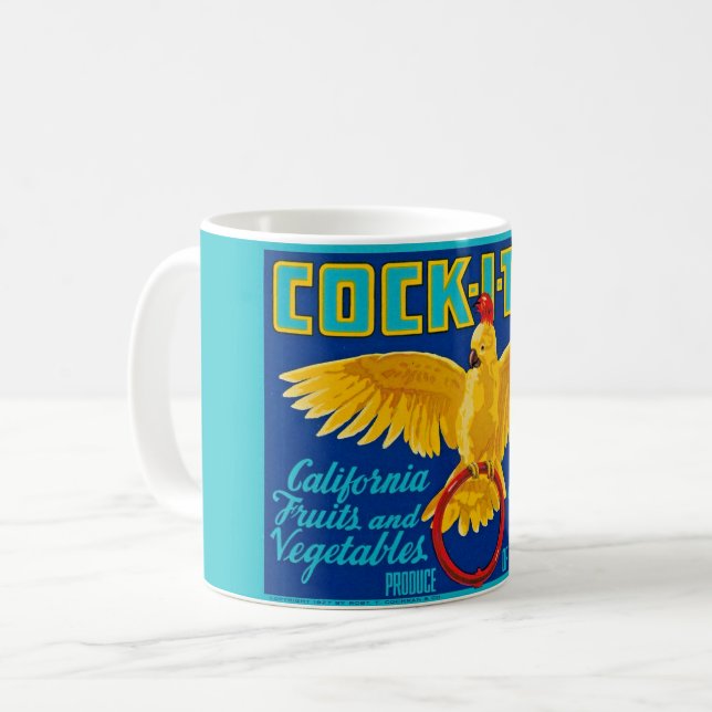 Tasse Cock-I-Too (Devant gauche)