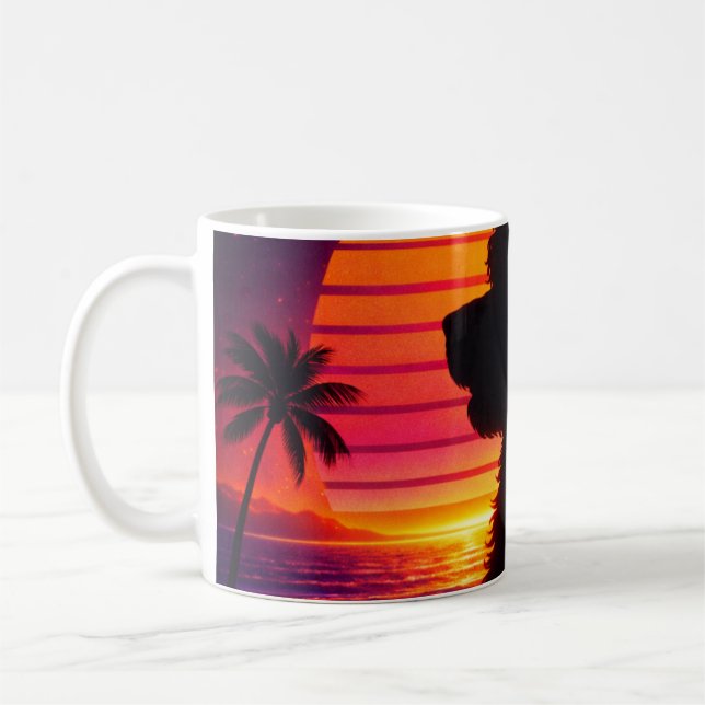 Tasse Cockapoo - Cadeau Rétro pour Amoureux de Coc (Gauche)