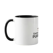 Tasse Cœur Pur Berger Allemand – Cadeau de Chien F