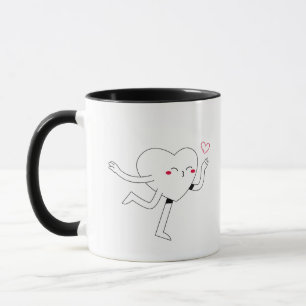 Tasse Cœurs Romantiques – Cadeau Amour & Couple
