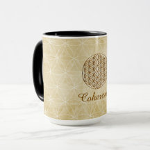 Tasse "Cohérence" Fleur de Vie