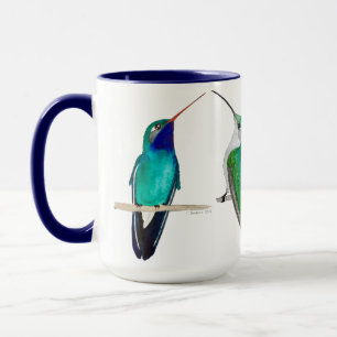 Tasse Colibris Bleus