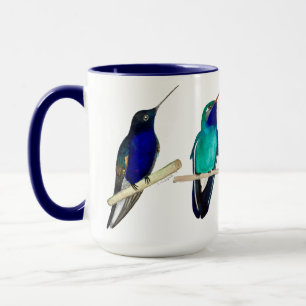 Tasse Colibris Bleus