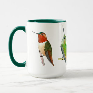 Tasse Colibris Verts
