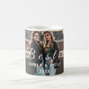Tasse Collage Meilleure Amie – Photos, Noms et Ann