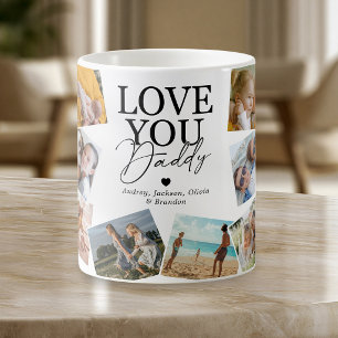 Tasse Collage Photo 14 'Je t'aime Papa'