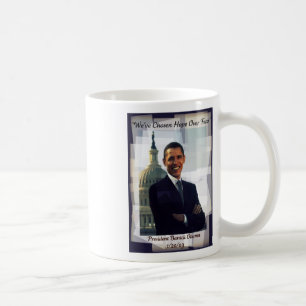 Tasse collectable du jour d'inauguration d'Obama