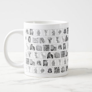Tasse Collection Animaux au Crayon - Mosaïque Hori