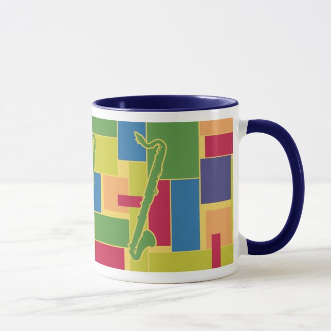 Tasse Colorblocks - Clarinette basse (Droite)
