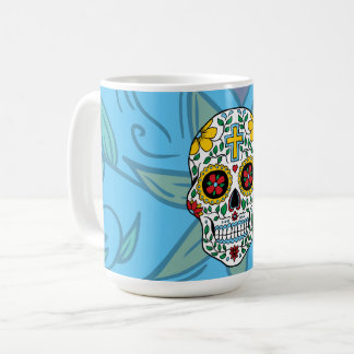 Tasse colorée Cinco De Mayo Crâne de Sucre