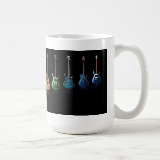 Tasse colorée de guitare (Droite)