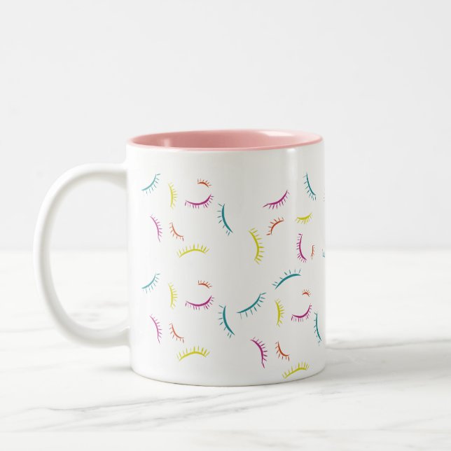 Tasse colorée de mèche (Gauche)