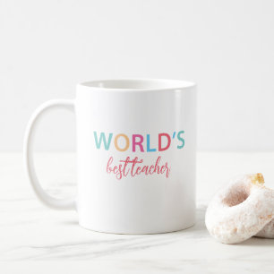 Tasse colorée Meilleur Professeur du Monde