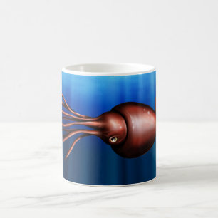 Tasse colossale de calmar