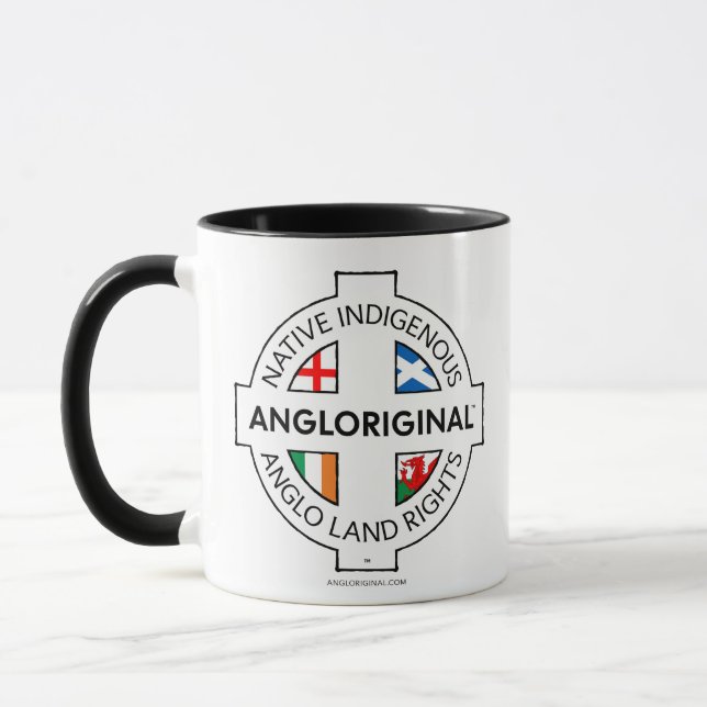 Tasse combinée Angloriginal™ 4 Nations Droits fonc (Gauche)