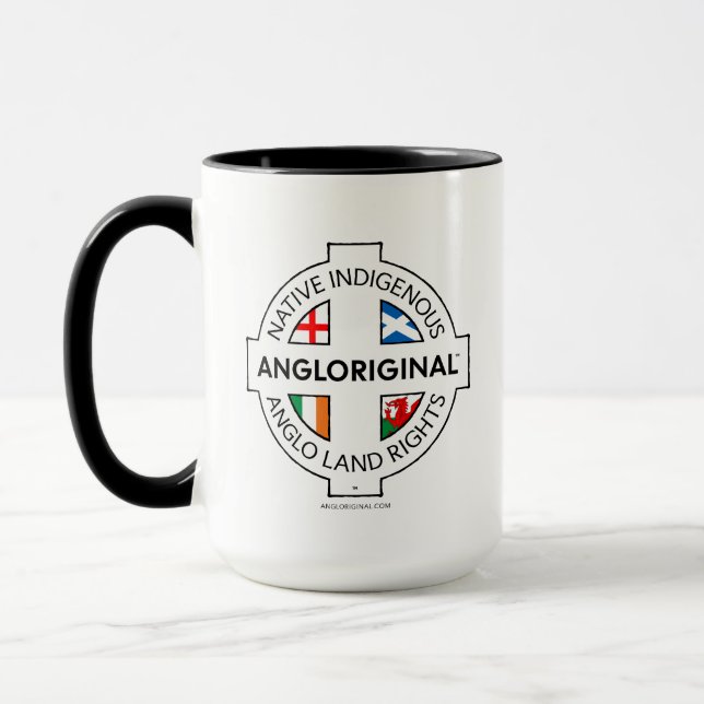 Tasse combinée Angloriginal™ 4 Nations Droits fonc (Gauche)