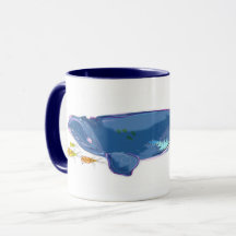 Tasse combinée de 11oz "de baleine droite