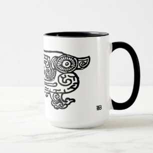 Tasse combinée du dragon 15oz de Cité interdite