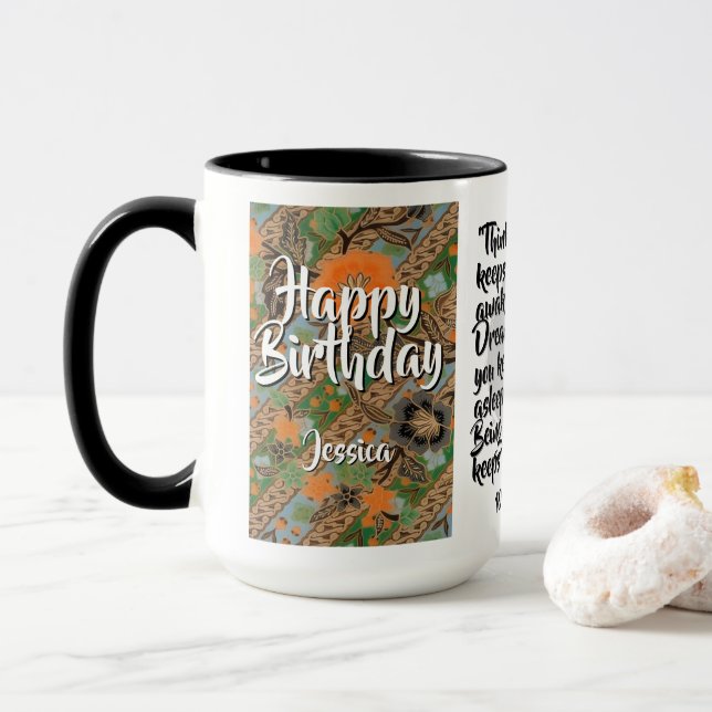 Tasse Combo Batik CM01-01 Bélier (Avec donut)