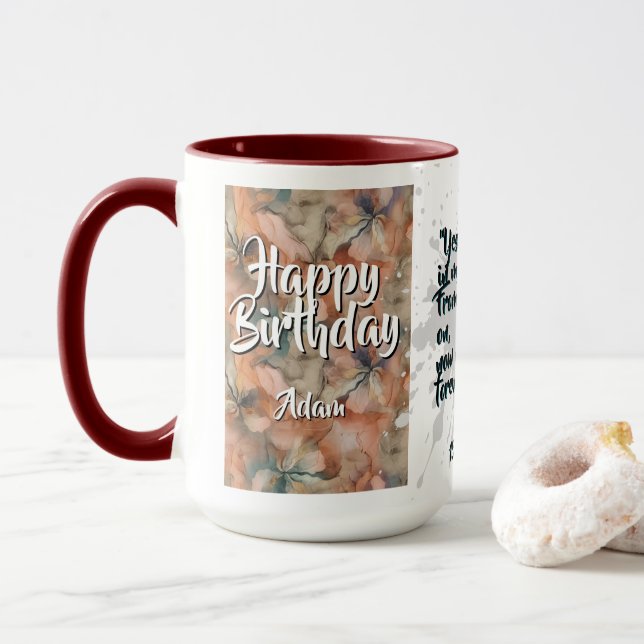 Tasse Combo Batik CM05-01 Leo (Avec donut)
