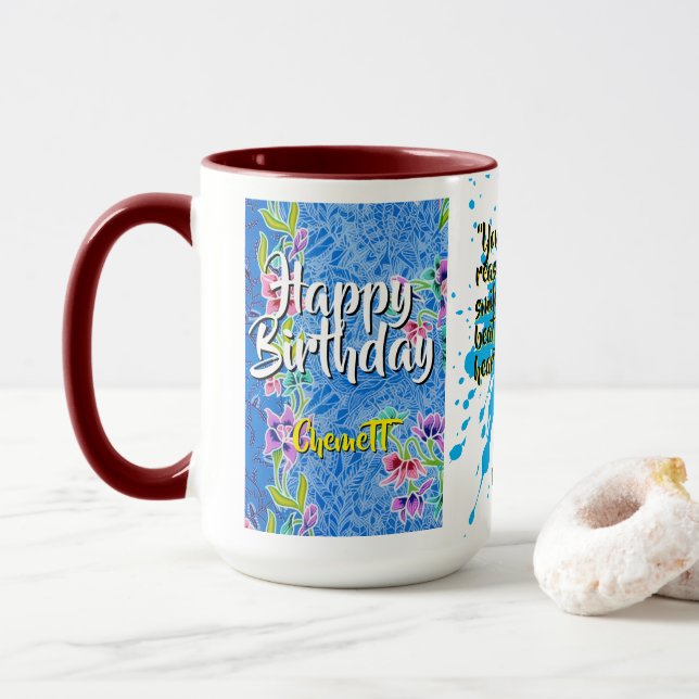 Tasse Combo Batik CM11-01 Verseau (Avec donut)