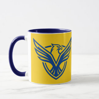 Tasse Combo Bleu Marine Bouclier Aigle Bleu
