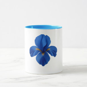 Tasse Combo Bleue - Fleur d'Iris