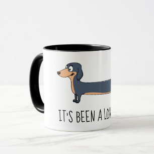 Tasse Combo Dachshund de 11 oz pour une Longue Jou