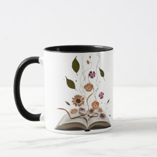 Tasse Combo Fantaisiste Livre – Chat esthétique