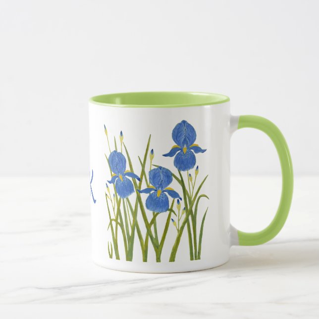 Tasse Combo Iris Bleus (Droite)