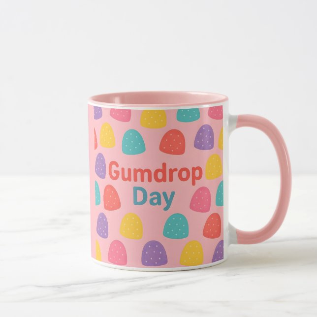 Tasse Combo Jour de Gomme Rose (Droite)